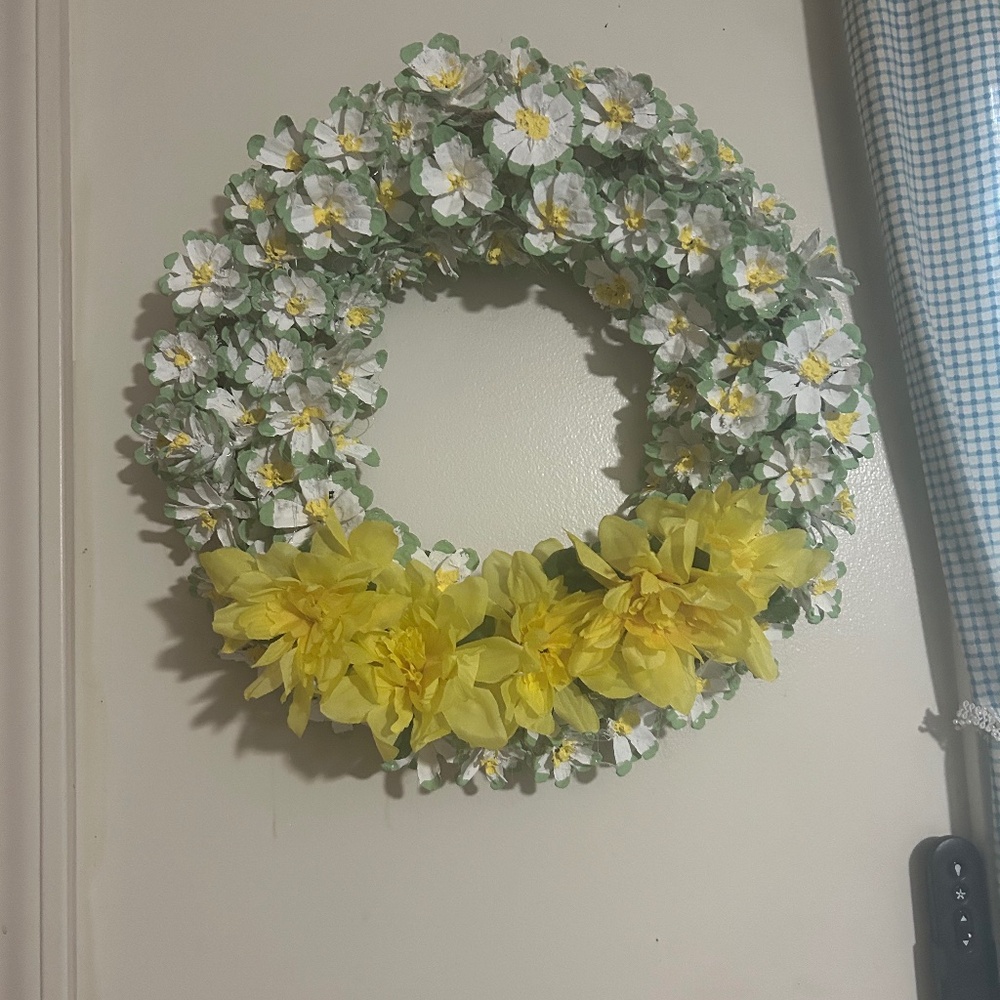 Pinecone wreath